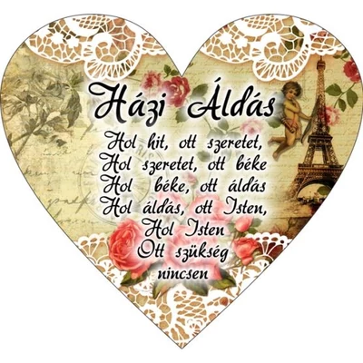 Szívtábla - Házi áldás