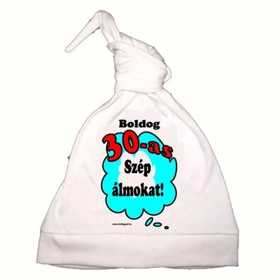 Hálósapka - Boldog 30-as Szép álmokat