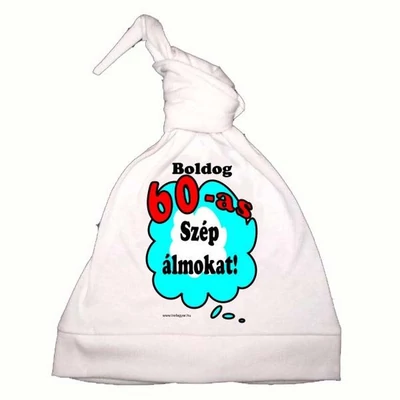 Hálósapka - Boldog 60-as Szép álmokat