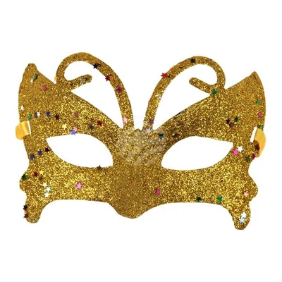 Maszk - Szem Karnevál Pillangó Arany II