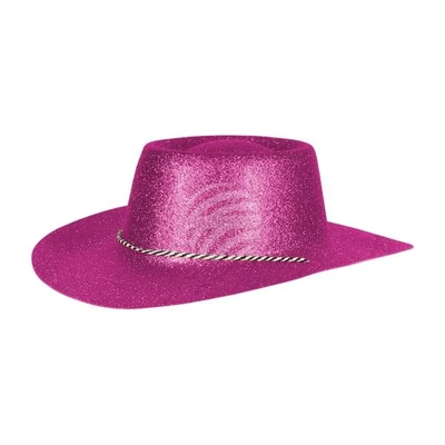 Cowboy kalap, Csillogó - Pink