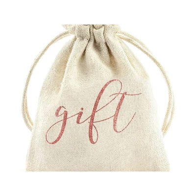 Ajándéktasak rose gold felirattal