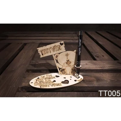 Tolltartó - Macis, Testvér