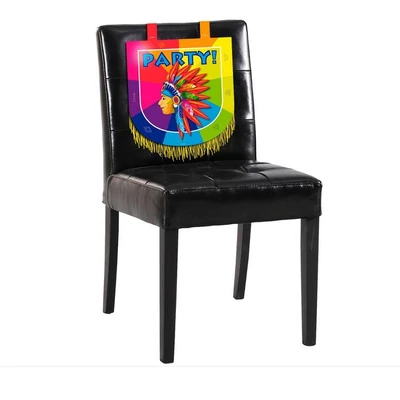 Indiános székdekoráció