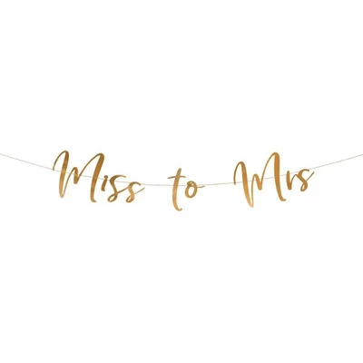 Felirat - Miss to Mrs
