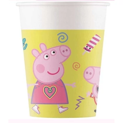 Peppa Malac - Peppa Pig Messy Play Parti Pohár - 8 db-os, 200 ml