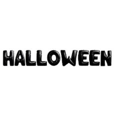 Fólia lufi - Halloween felirat