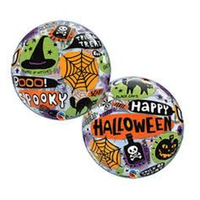 22 inch-es Halloween Messages & Icons Bubble Lufi