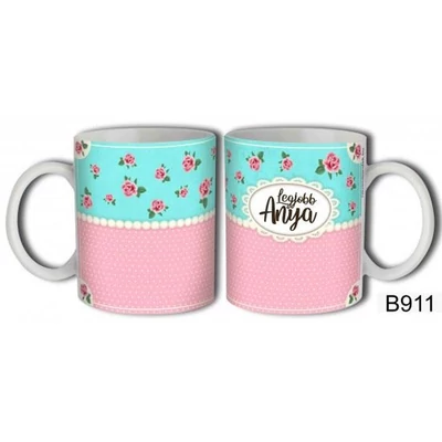 Bögre - Legjobb Anya rózsás