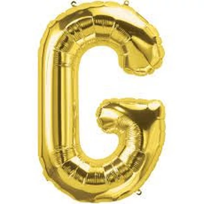Fólia lufi - Nagy Arany "G" Betű 40"-es