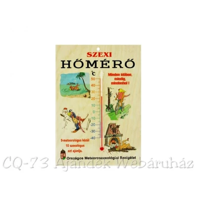 Fa tábla - Szexi hőmérő