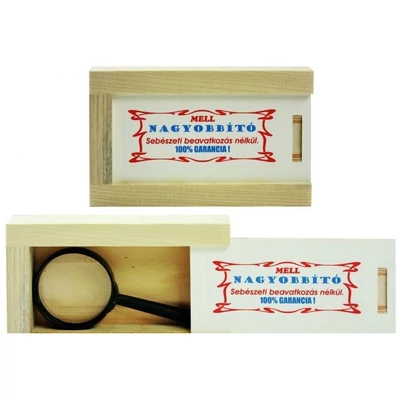 Fa doboz - Mell nagyobbító