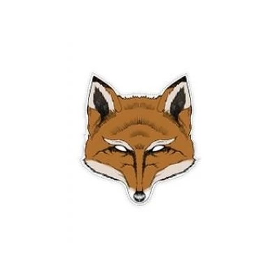 Papír Álarc - Róka -