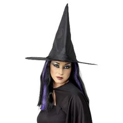 Boszorkány kalap műselyem