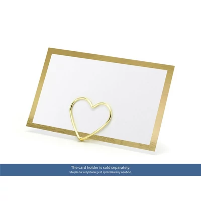 Ültetőkártya - Arany kerettel 10db/cs