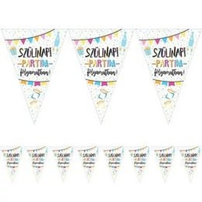 Szülinapi Partim Folyamatban! Zászlófüzér - 5 m