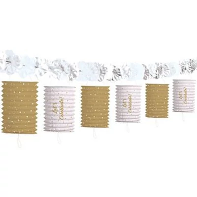 Lampion girland - Let's celebrate