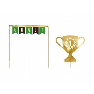 Tortadekoráció - Focis beszúró