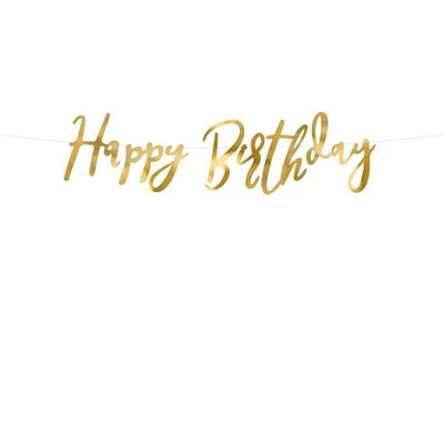 Banner - Happy Birthday, Arany