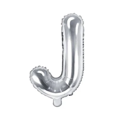 Fólia lufi - 14˝-es Ezüst - J -