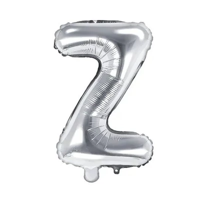 Fólia lufi - 14˝-es Ezüst - Z -