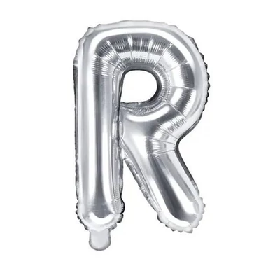 Fólia lufi - 14˝-es Ezüst - R -