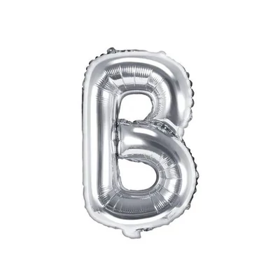 Fólia lufi - 14˝-es Ezüst - B -