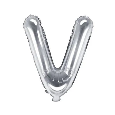 Fólia lufi - 14˝-es Ezüst - V -