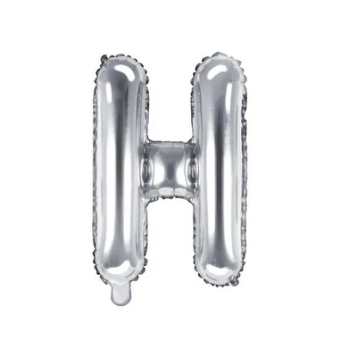 Fólia lufi - 14˝-es Ezüst - H -