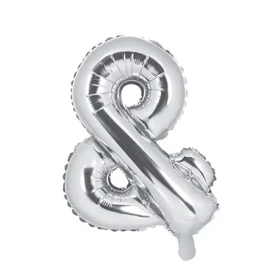 Fólia lufi - 14˝-es Ezüst - & -