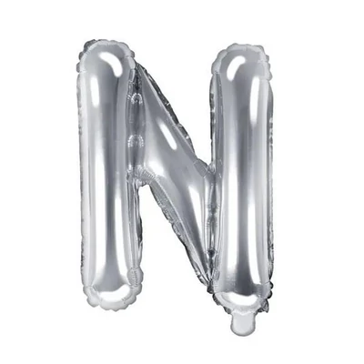 Fólia lufi - 14˝-es Ezüst - N -