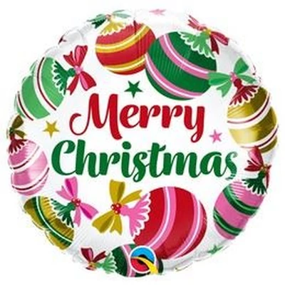 18 inch-es Karácsonyfa Díszek - Christmas Ornaments & Stars Fólia Lufi