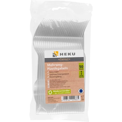 Villa - Műanyag, átlátszó, 50 darabos, hossza 18,5cm kb. 5,4 g Különösen stabil anyag