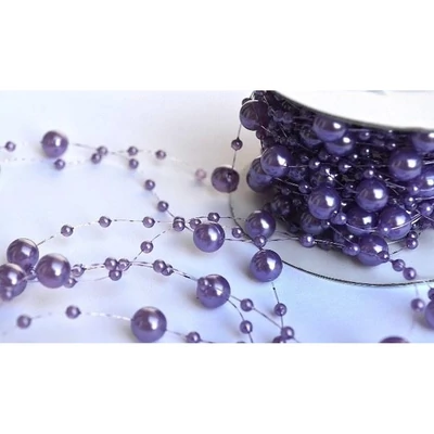 Gyöngyfüzér- Lila