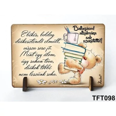 Kis fa tábla - Ballagásod alkalmára