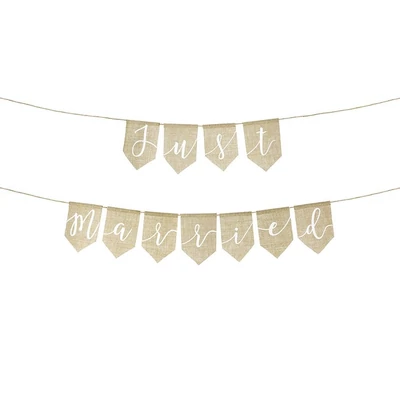 Banner - Just Married