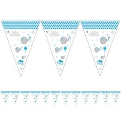 Zászlófüzér - Kék Elefántos Parti Zászlófüzér - 5 m