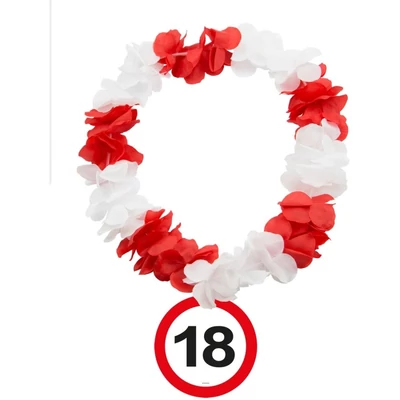 Hawaii füzér - 18-as sebességkorlátozó tábla