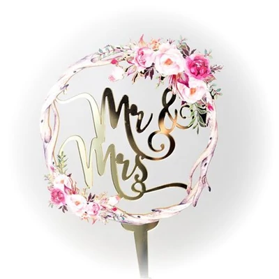 Sziluett beszúró - Mr & MrsVirágos