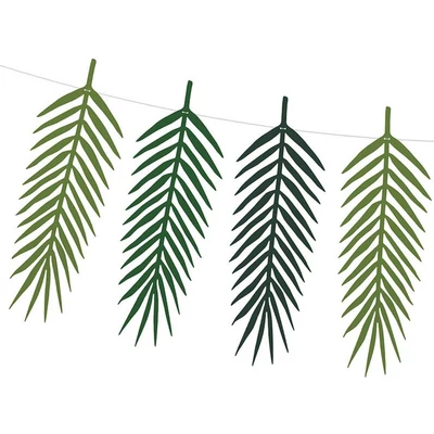 Girland - Trópusi levelek