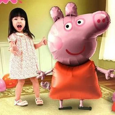 Peppa Pig Sétáló Fólia Lufi