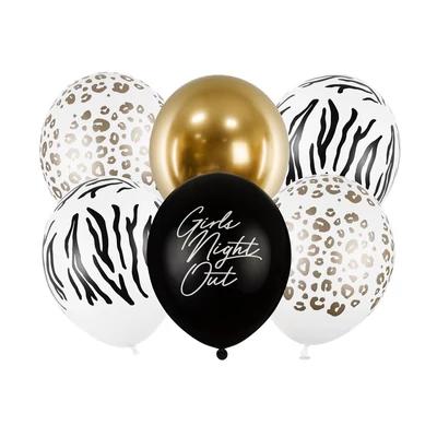 30 cm-es lufik, Girls Night Out, vegyes, Héliummal