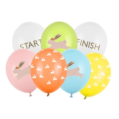 30 cm-es lufik, Tojás vadászat, vegyes, Héliummal