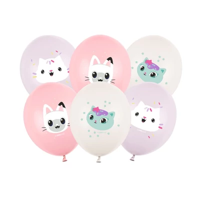 30 cm-es lufik, Gabi babaháza, vegyes, Héliummal